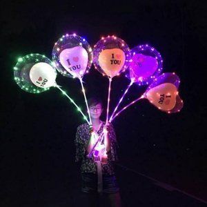 LED Balloon Luminous Party (I love you), (Ears), (Hearts).